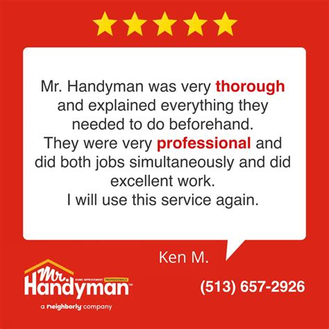 handyman services cincinnati|mr handyman of greater cincinnati.